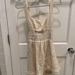 Coconut Tweed Cher Nap Dress
